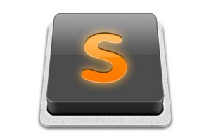 Sublime text editor settings